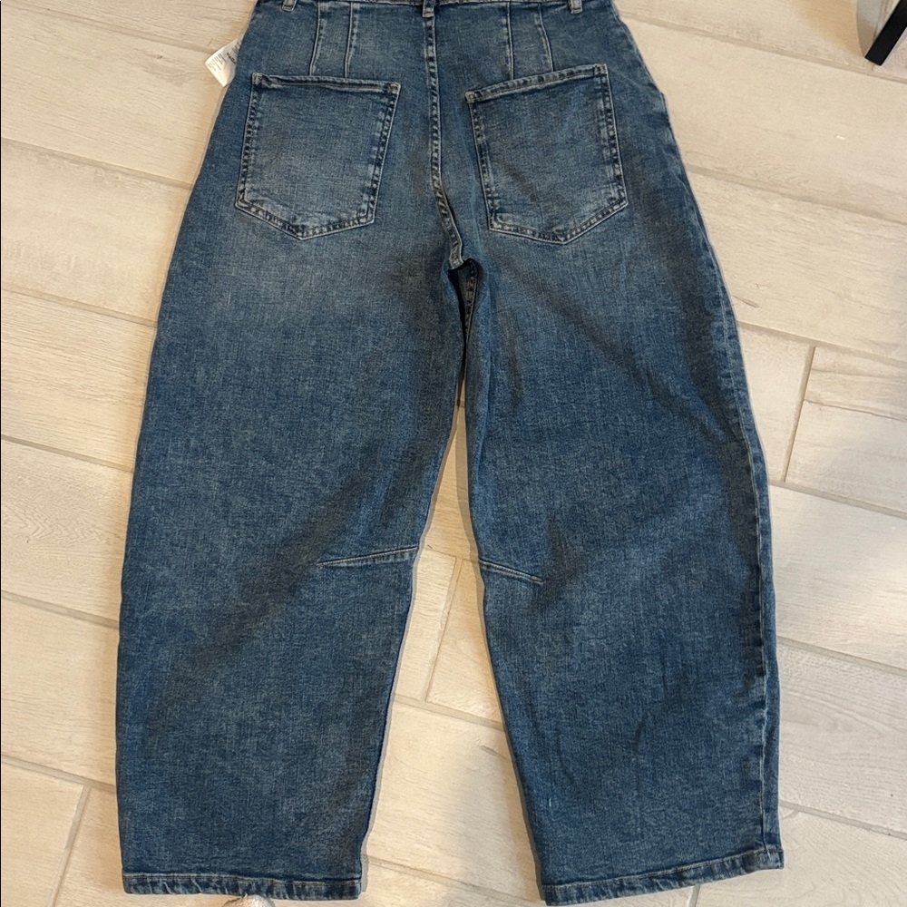 Free people barrel leg jumper size S - Picture 11 of 13